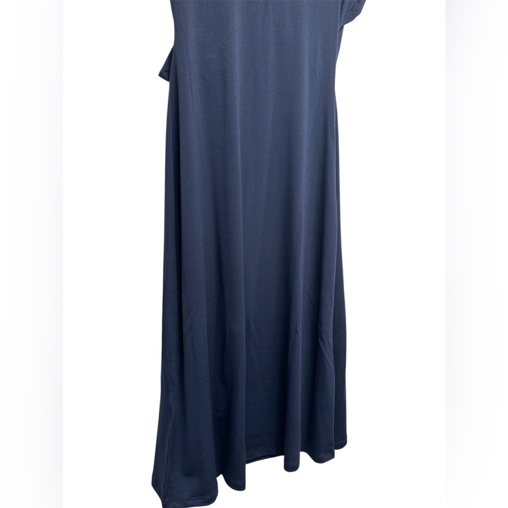 H&M Wrap Dress | Blue Tie-Waist | Women’s Size Small - Picture 5 of 8